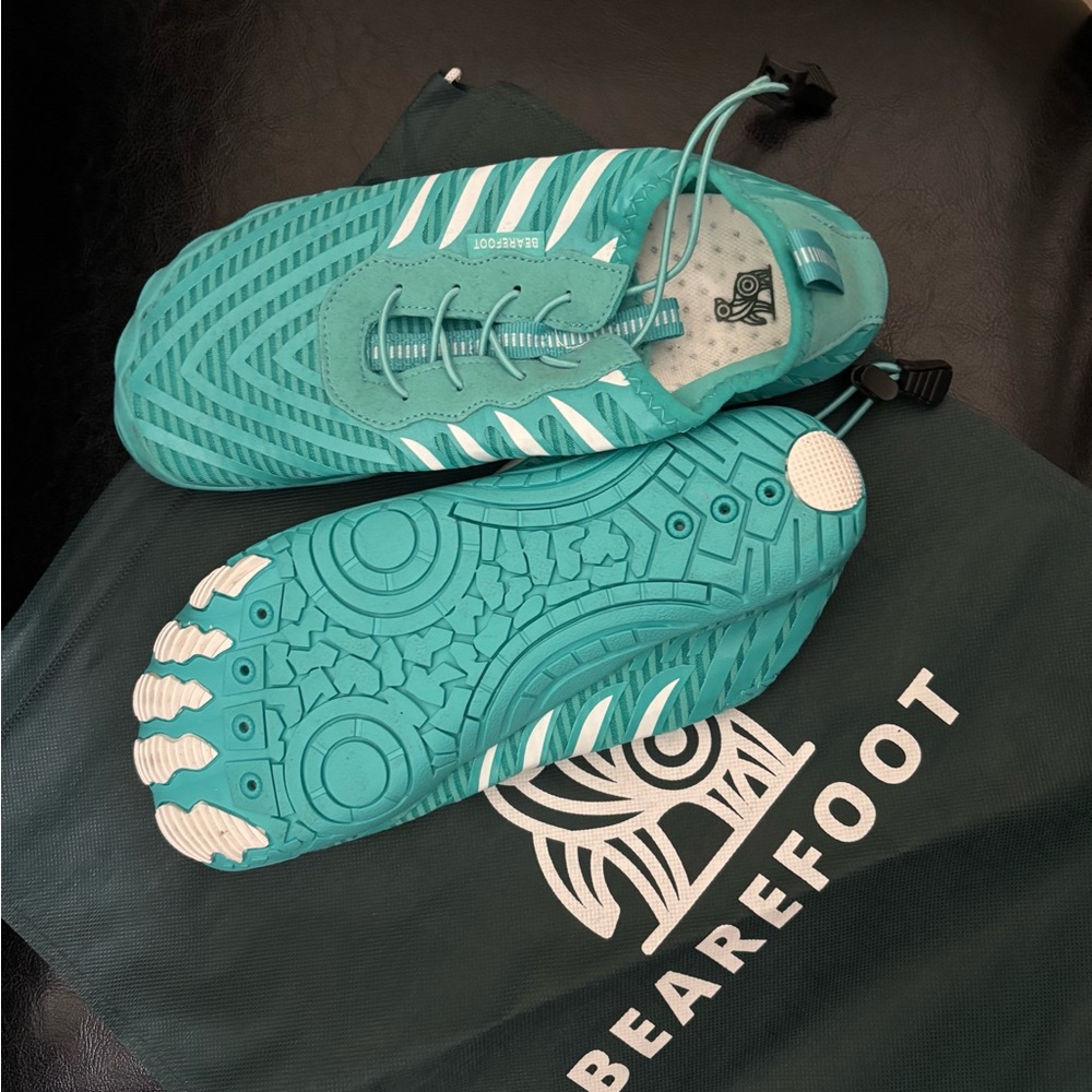 Women's Athletic Shoes- teal